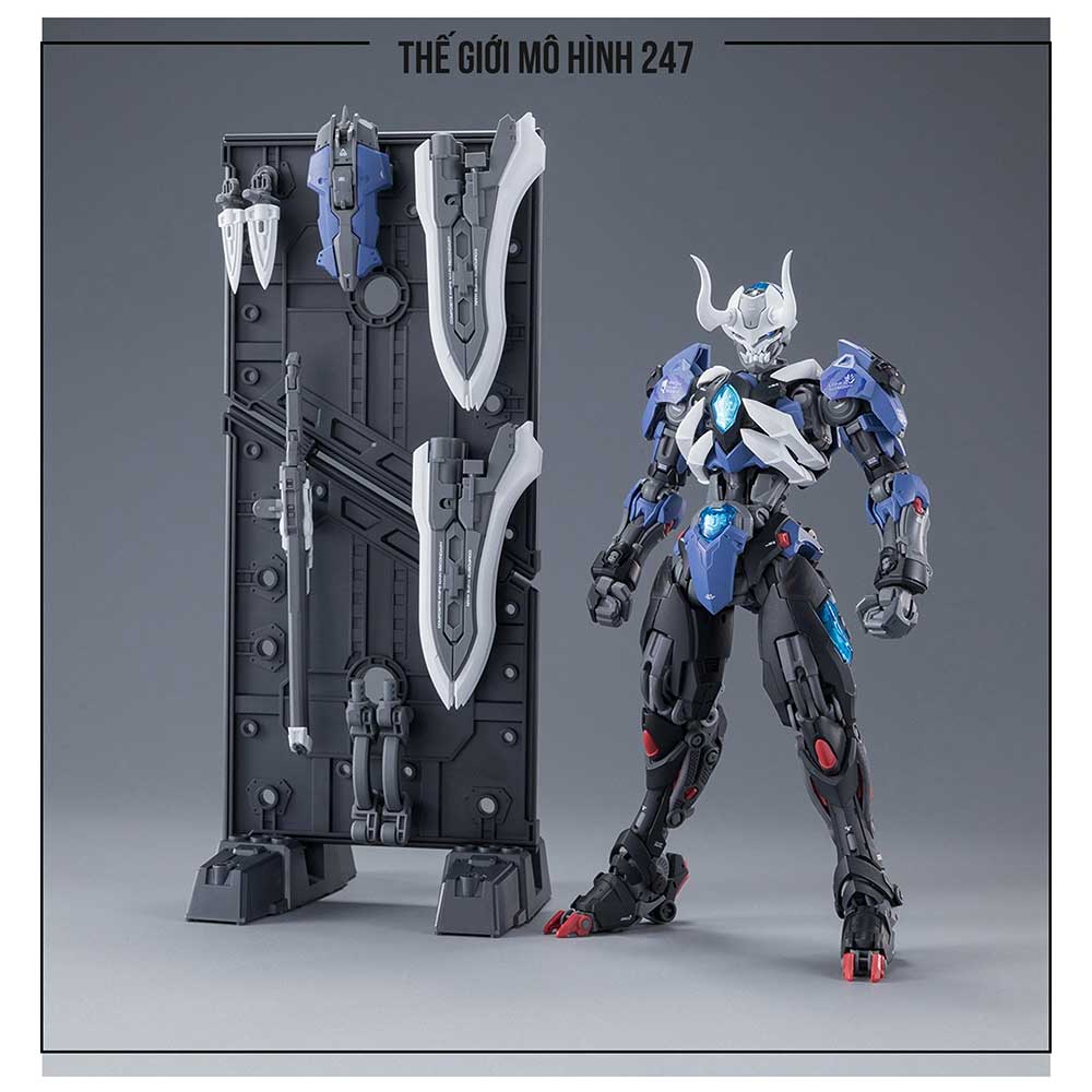 (CÓ ĐÈN) Mô Hình Lắp Ráp chính hãng Lone Shadow Hemoxian bản 5 dạng
