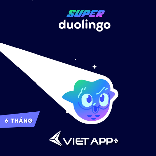 Gói Duolingo SUPER - 6 Tháng