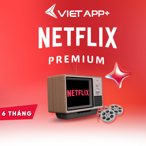 Gói Netflix Premium Gia Đình - 6 Tháng