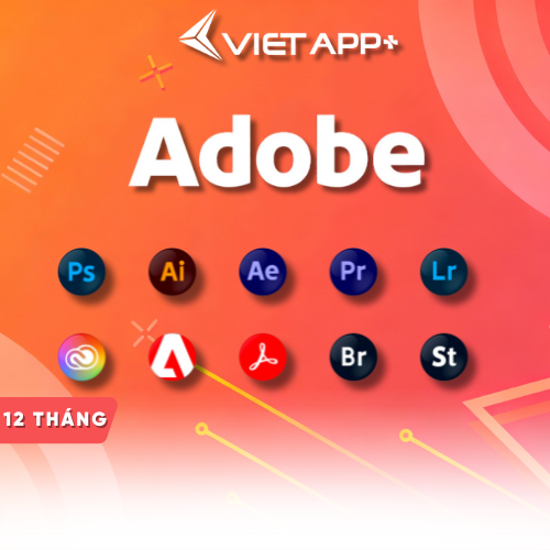 Tài Khoản Adobe Bản Quyền Chính Hãng 12 Tháng - 2 Thiết Bị