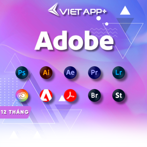 Tài Khoản Adobe Bản Quyền Chính Hãng 12 Tháng - 1 Thiết Bị