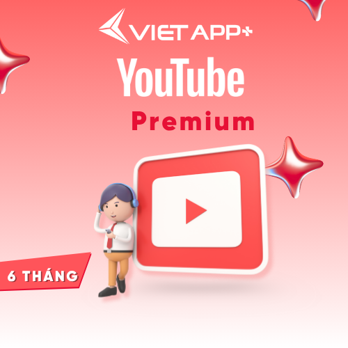 Gói YouTube Premium - 6 Tháng