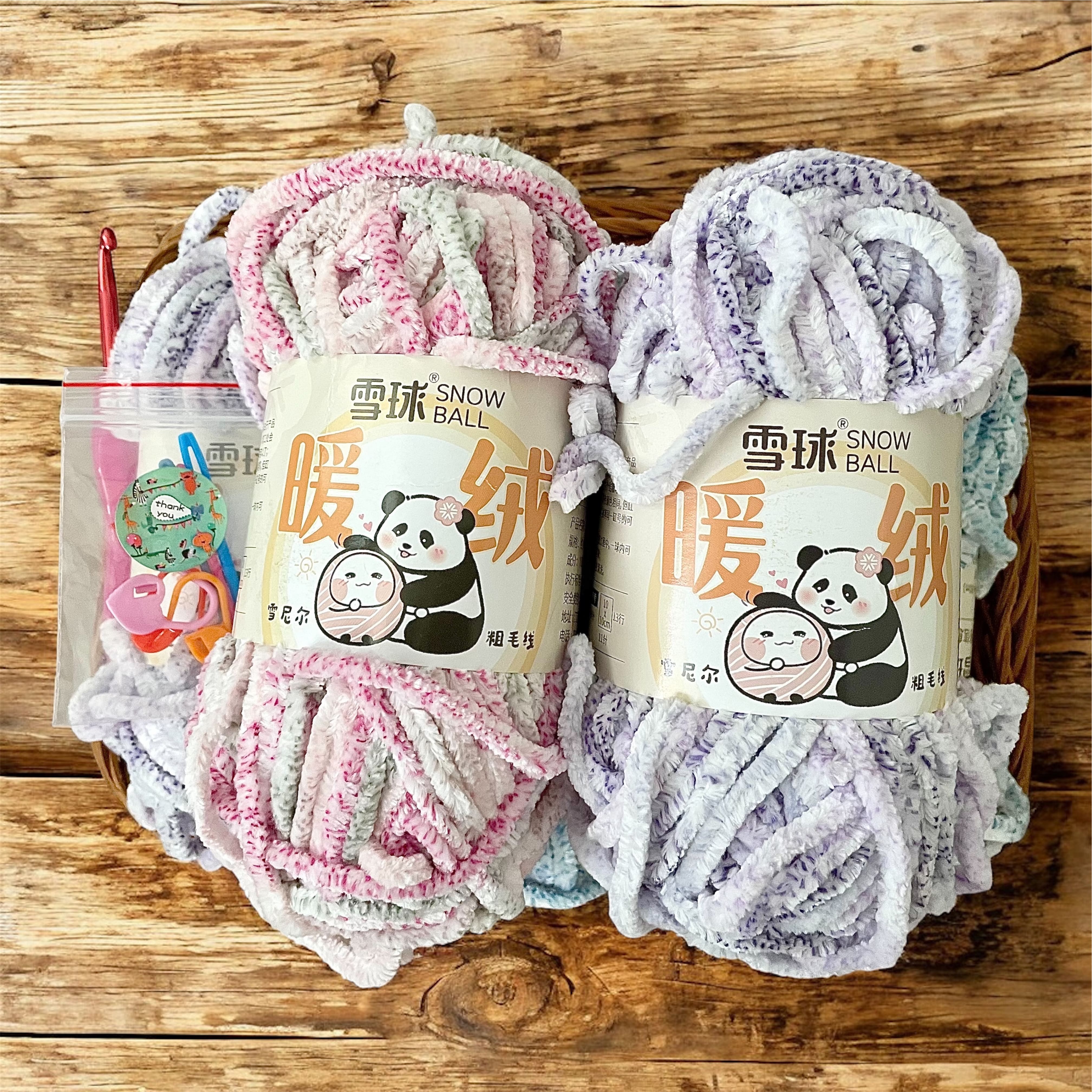 Set dụng cụ móc len thú cá heo Set DIY móc len cho người mới tặng chart