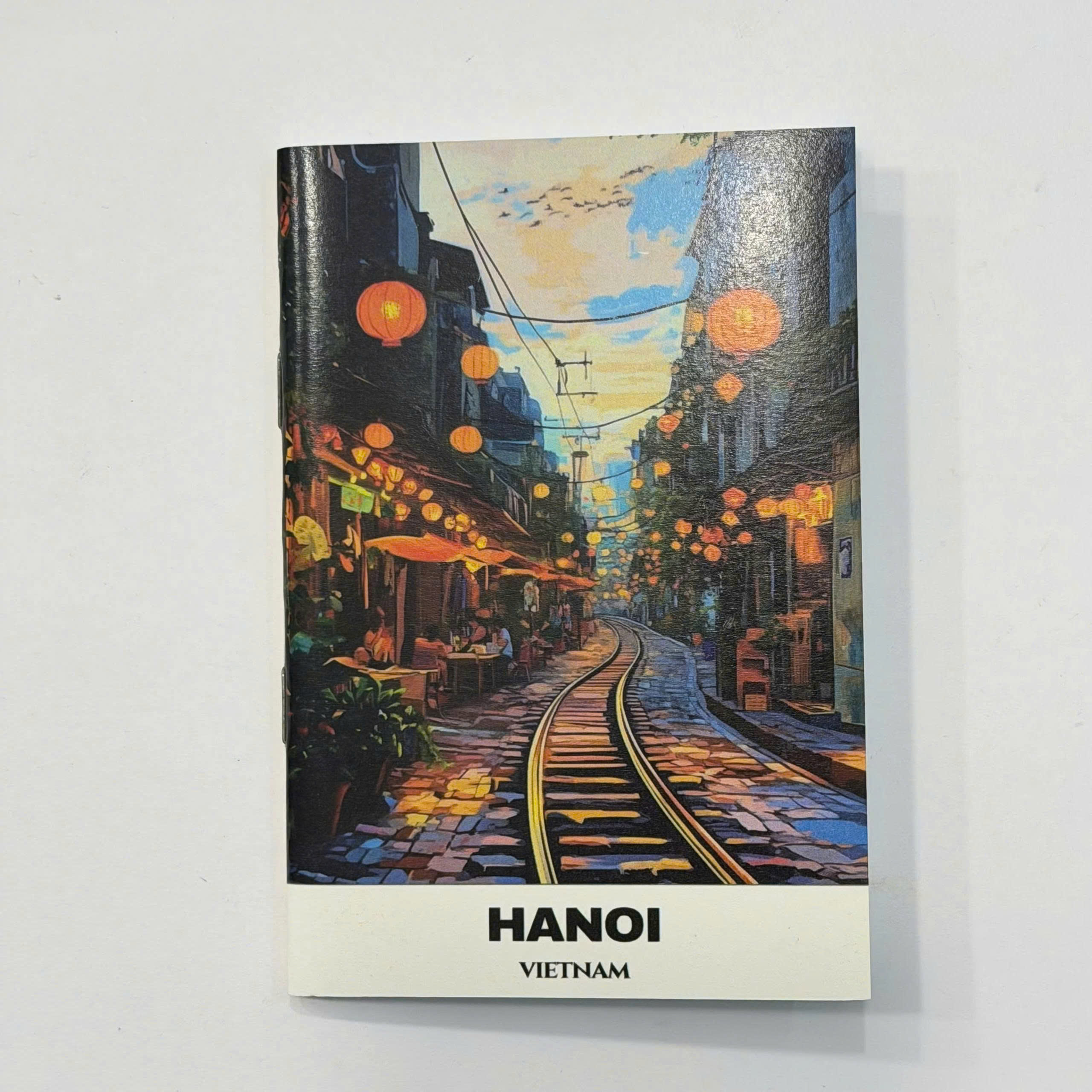 Sổ tay ghi chép A6 đa năng bìa in giá rẻ cho HSSV