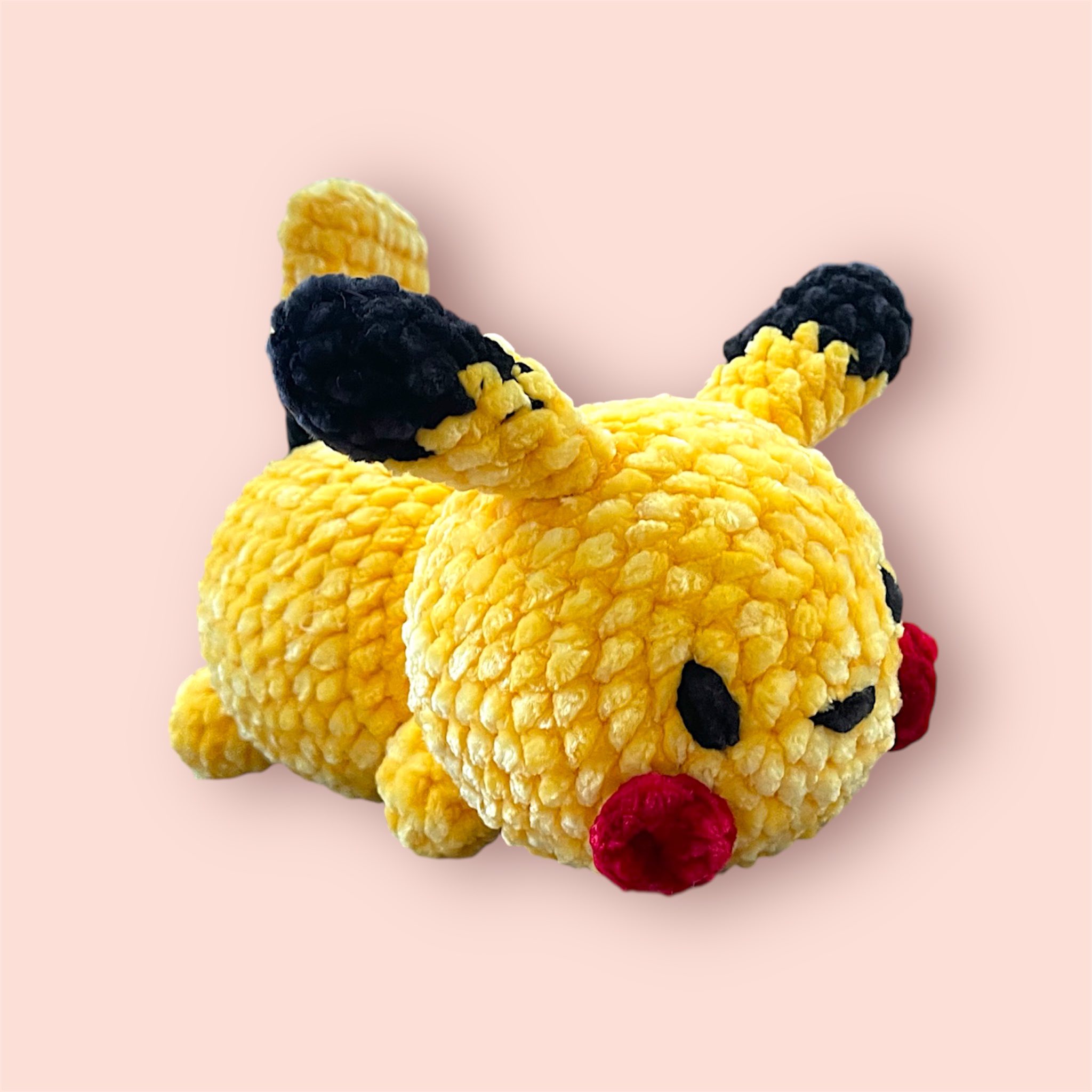 Pokemon Pikachu móc len handmade