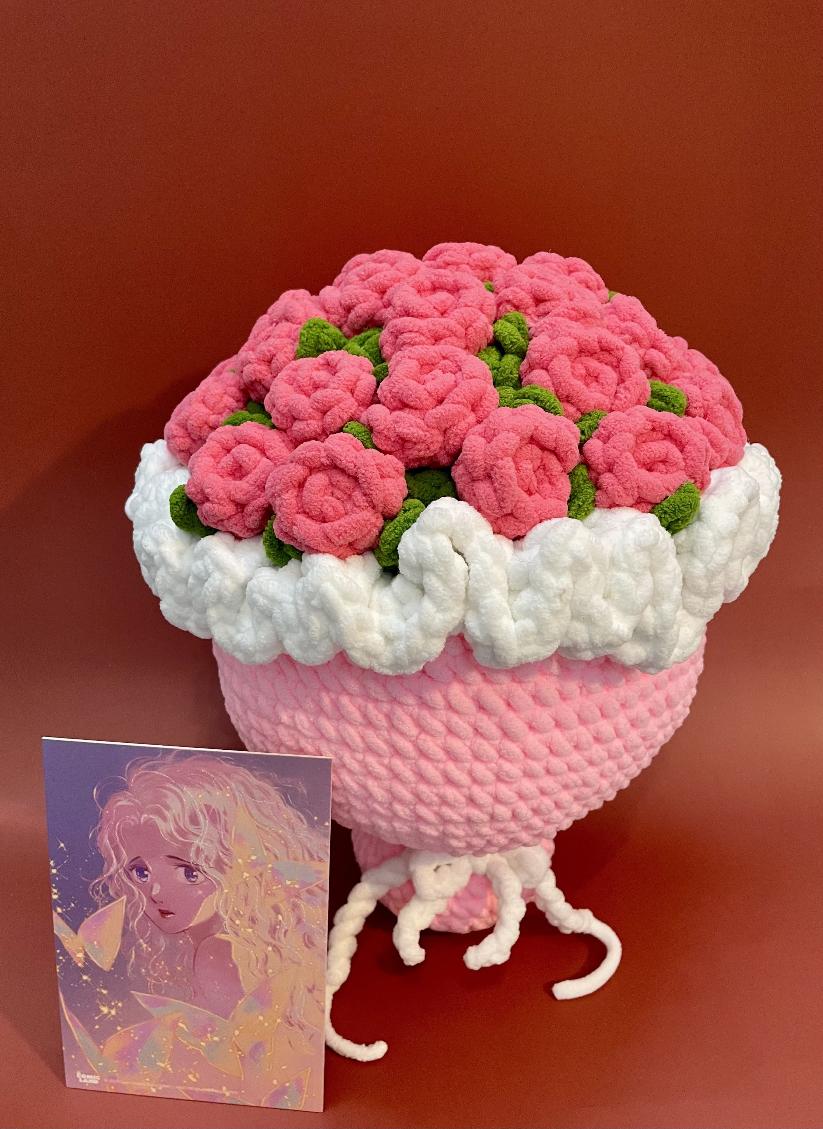 Bó Hoa Len SIêu To Quà Tặng Phái Nữ