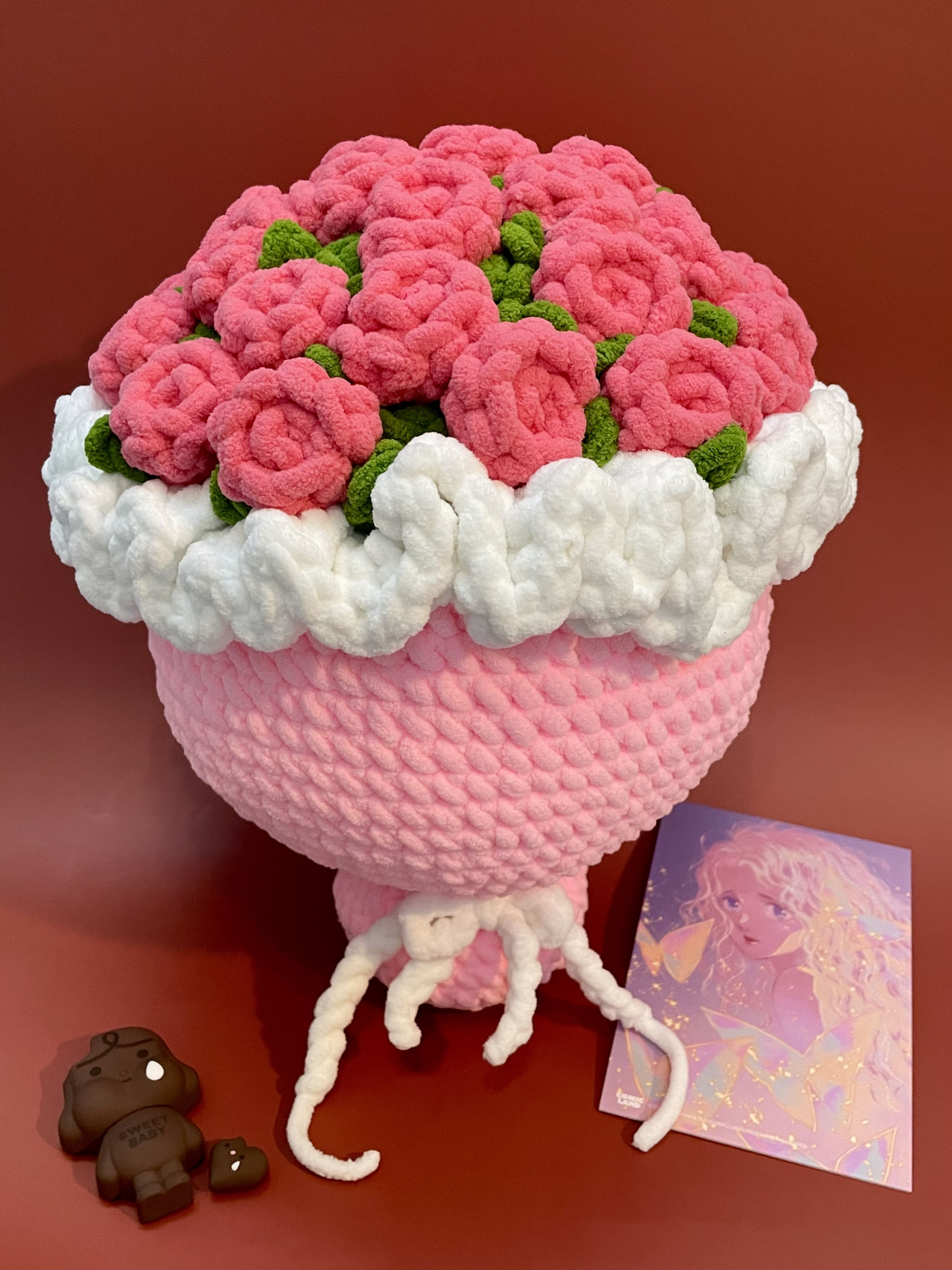 Bó Hoa Len SIêu To Quà Tặng Phái Nữ