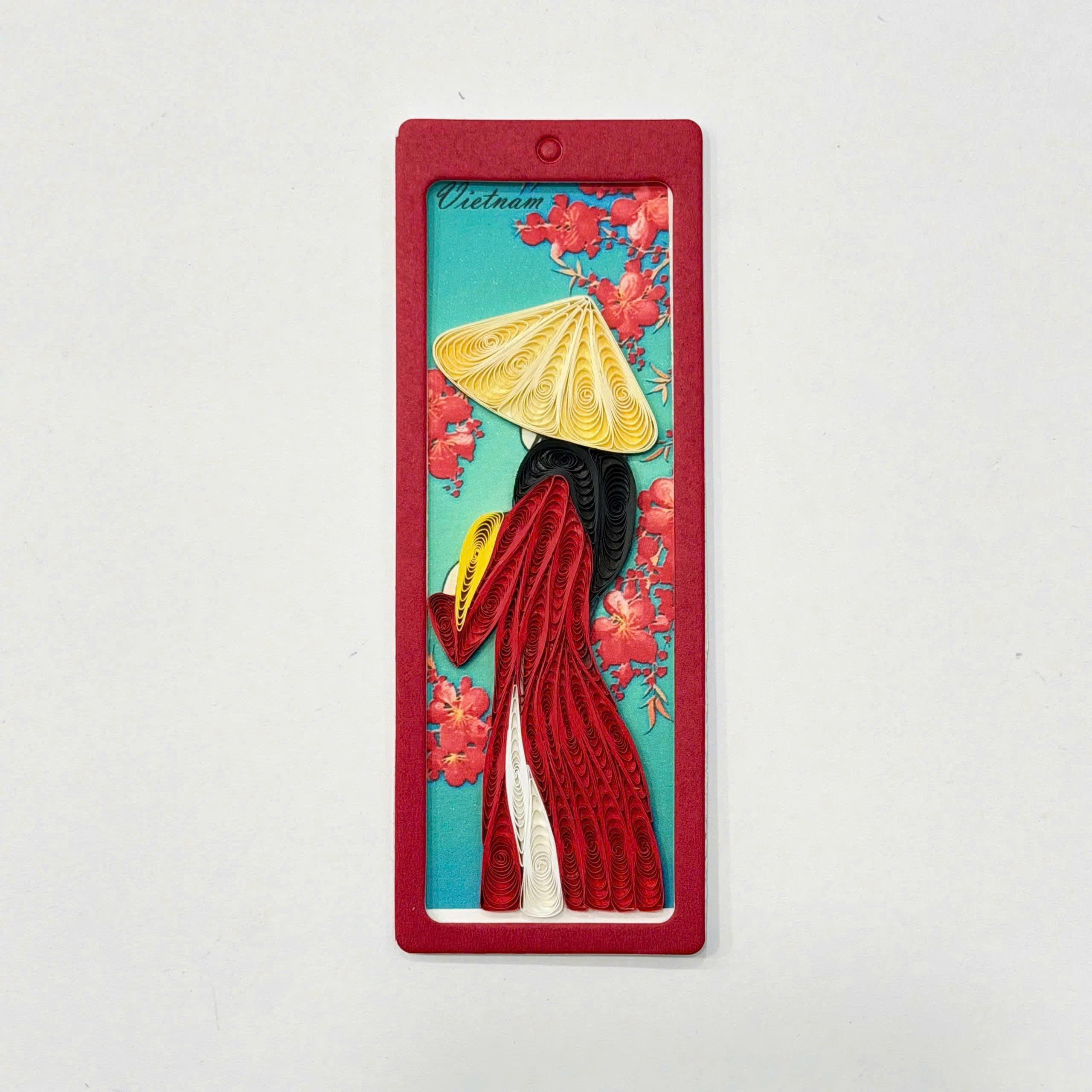 Bookmark chặn sách bằng giấy Quilling nghệ thuật - Chặn sách thủ công làm quà tặng