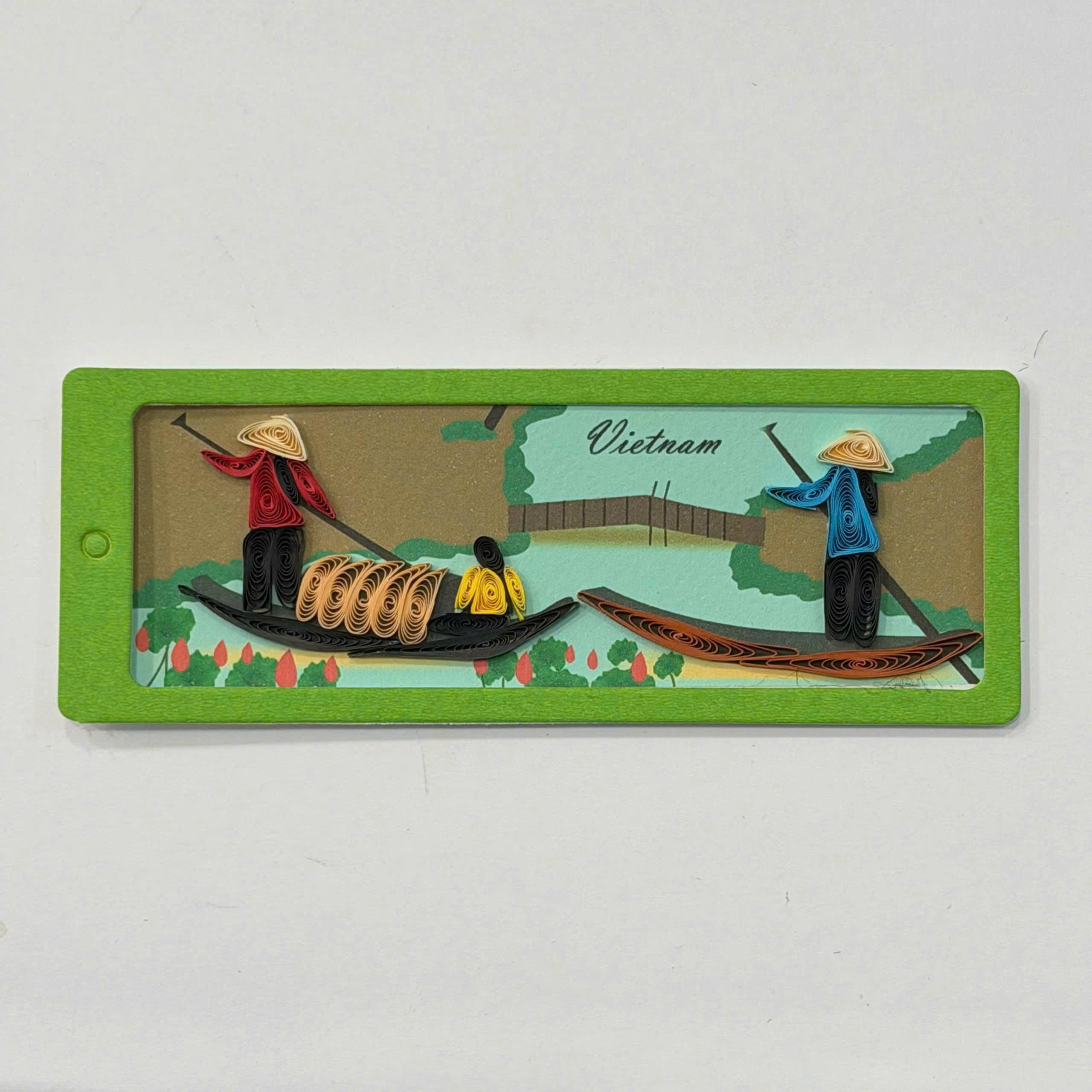 Bookmark chặn sách bằng giấy Quilling nghệ thuật - Chặn sách thủ công làm quà tặng