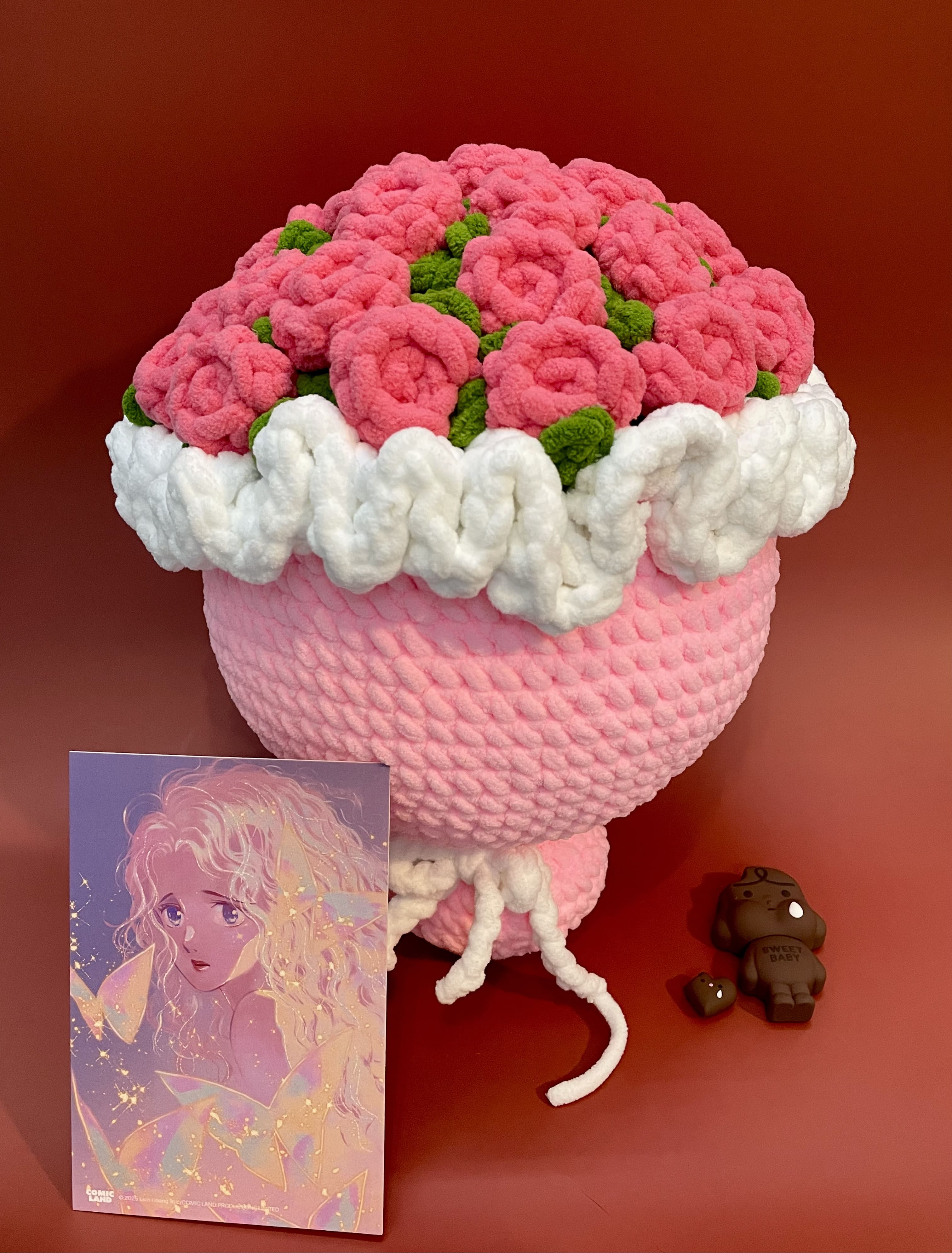 Bó Hoa Len SIêu To Quà Tặng Phái Nữ