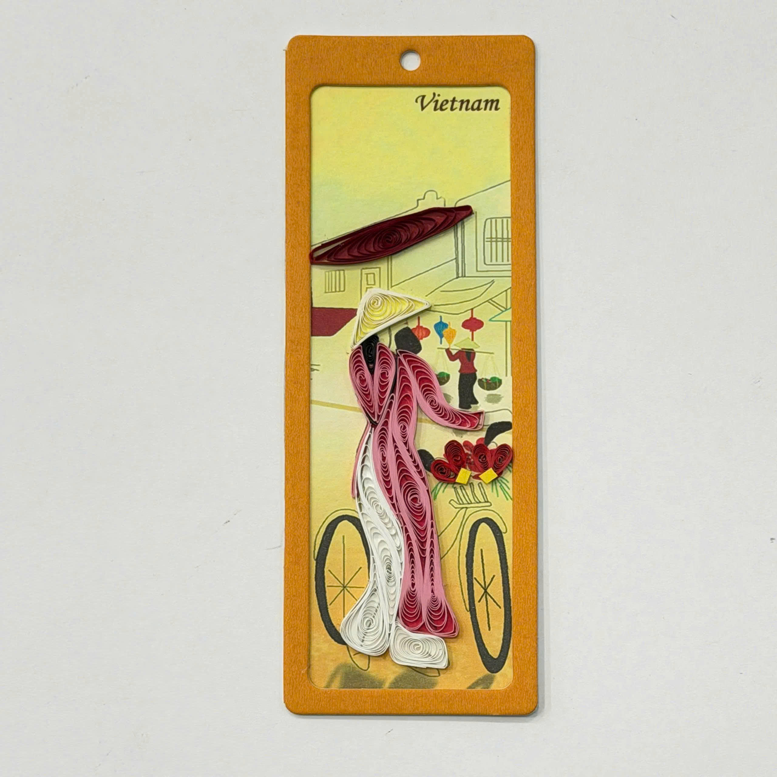 Bookmark chặn sách bằng giấy Quilling nghệ thuật - Chặn sách thủ công làm quà tặng