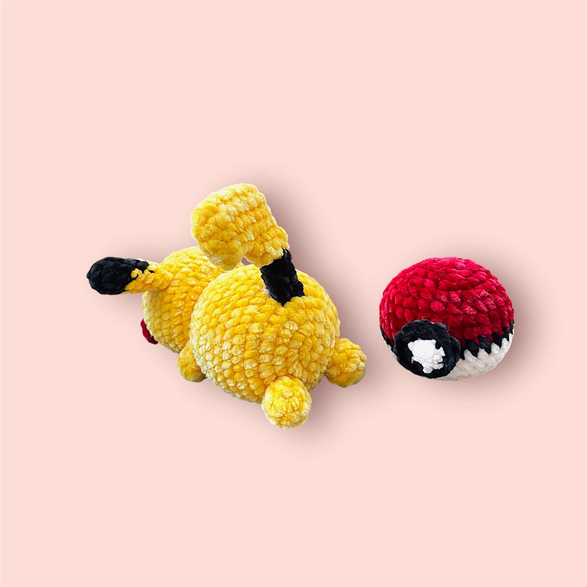 Pokemon Pikachu móc len handmade