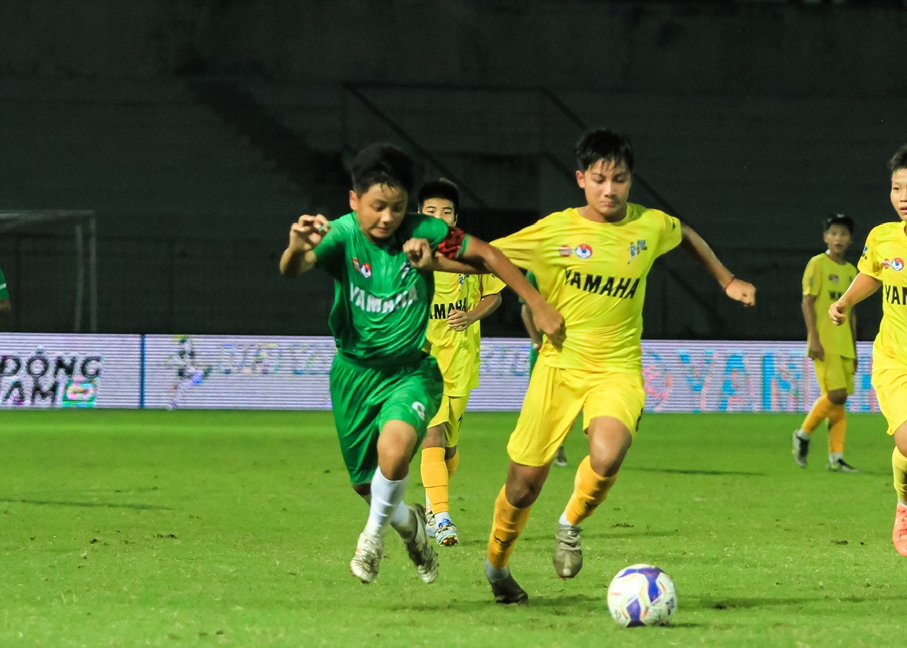 Xác định hai đội vào chung kết Giải Bóng đá Thiếu niên (U13) Toàn quốc Yamaha Cup 2026