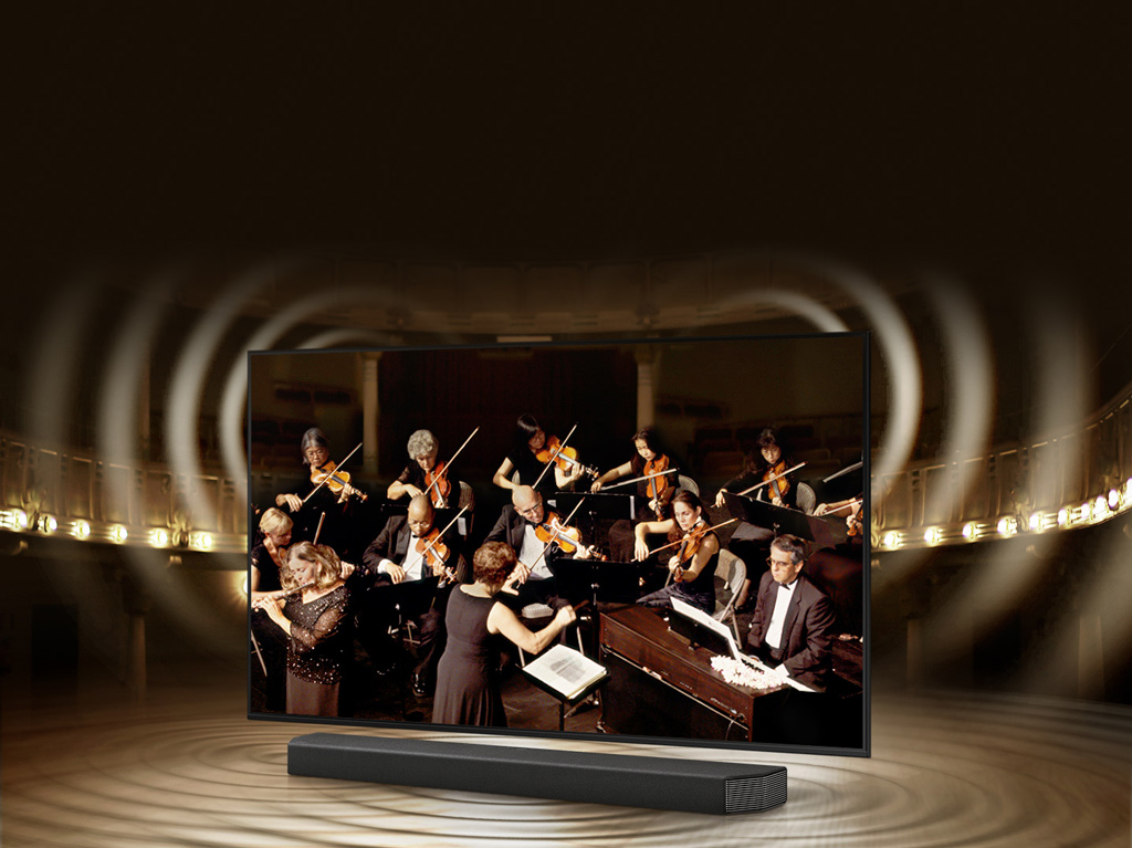 Smart Tivi Samsung Crystal UHD 4K 65 inch UA65AU8000KXXV