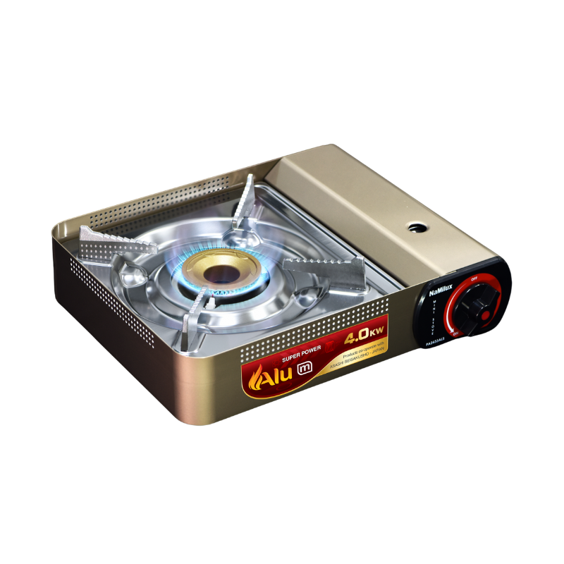 Bếp Gas Mini Thân Nhôm Alu-m PL2533ALS