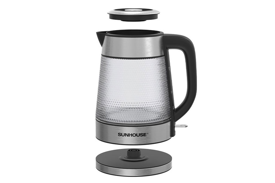 Bình đun siêu tốc thủy tinh Sunhouse 1.8 lít SHD1220