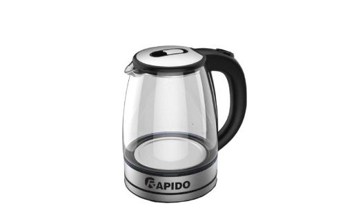 Ấm siêu tốc thủy tinh Rapido RK1818