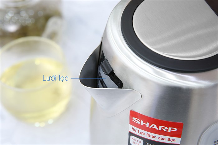 Bình đun siêu tốc Sharp 1.5 lít EKJ-15EVS-ST