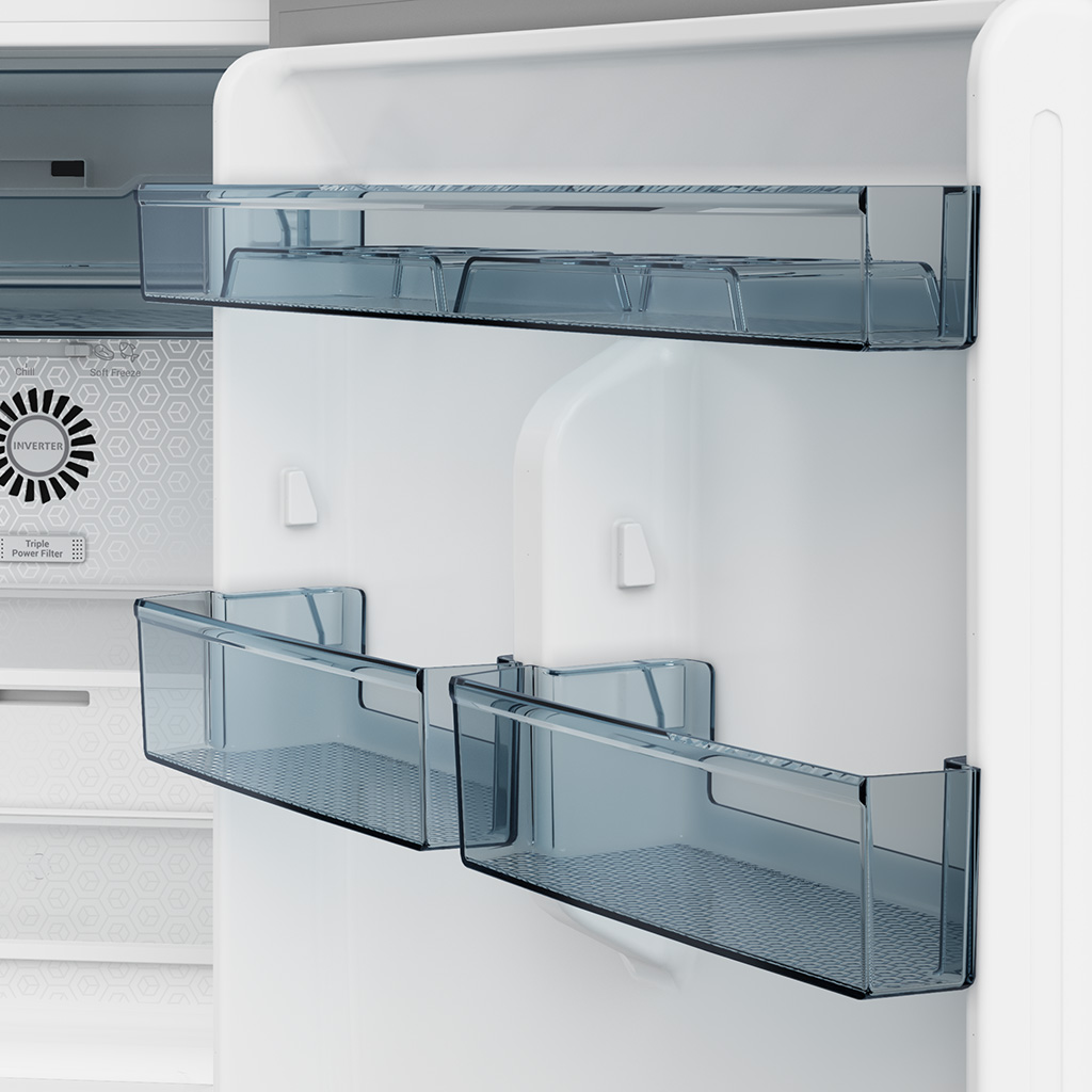 Tủ lạnh Hitachi Inverter Grand Carbon 344 lít HRTN6379SGBKVN