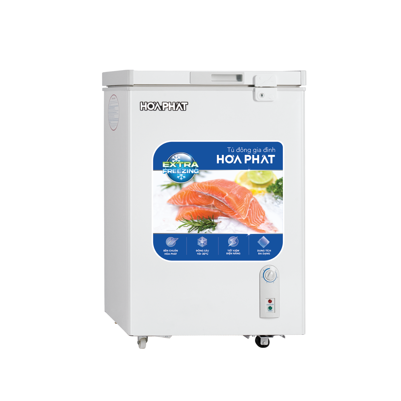 Tủ đông Hòa Phát 107 lít HPF AN6107