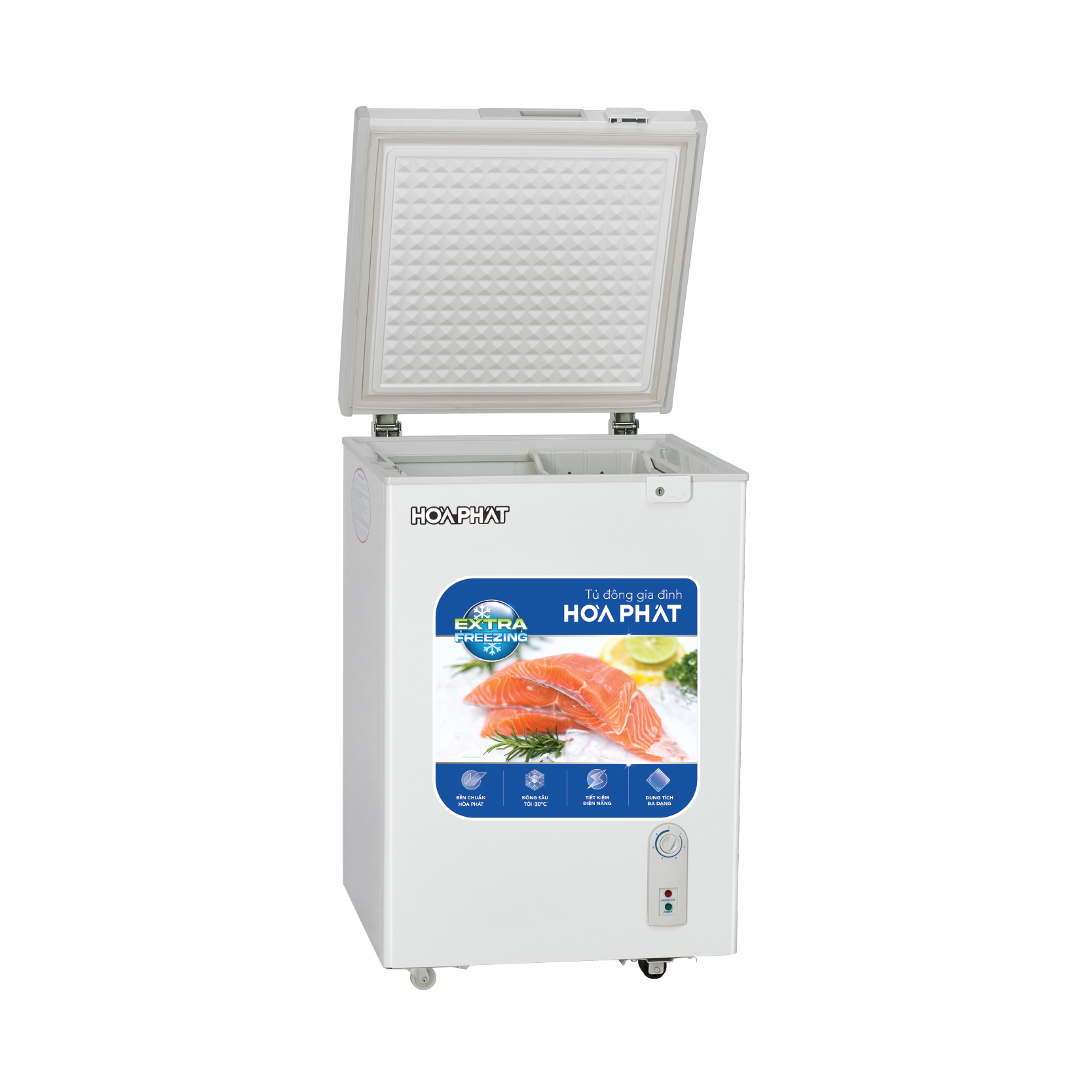 Tủ đông Hòa Phát 107 lít HPF AN6107