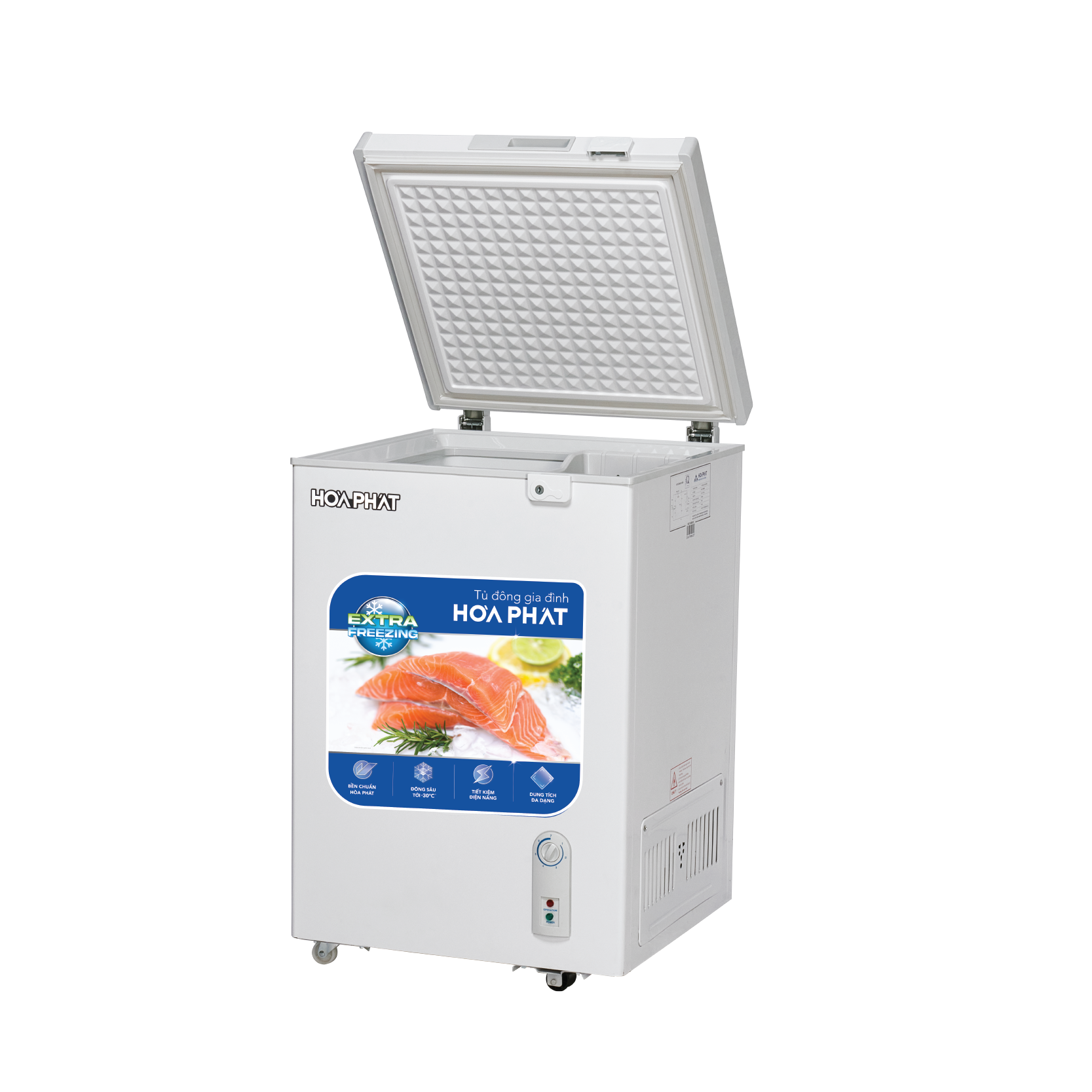 Tủ đông Hòa Phát 107 lít HPF AN6107