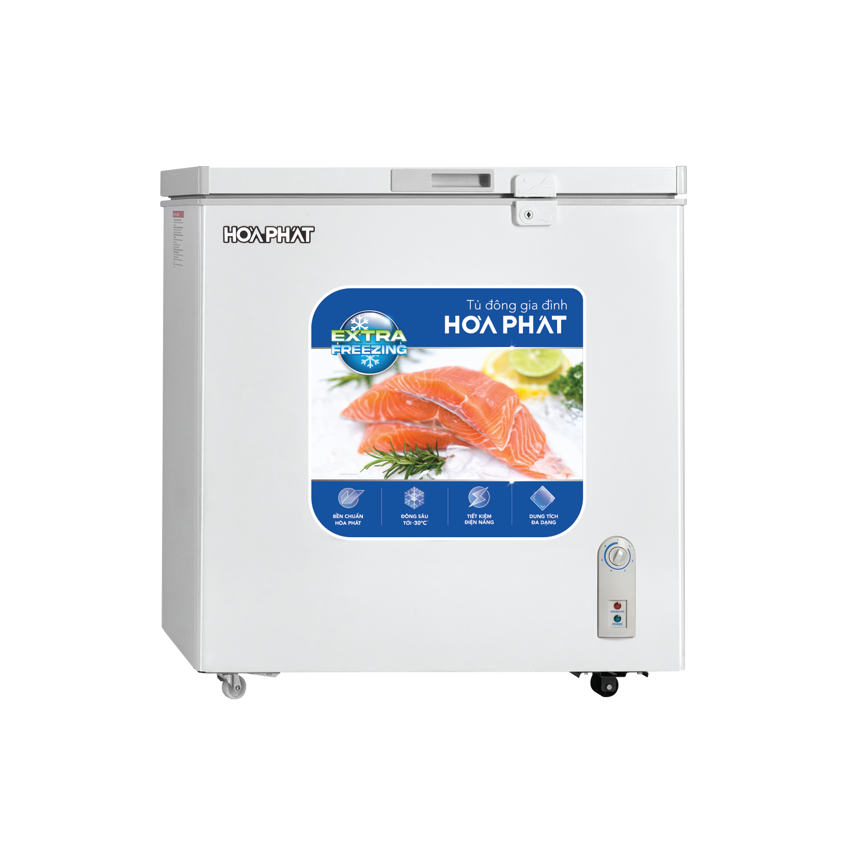 Tủ đông Hòa Phát 162 Lít HPF AD6162