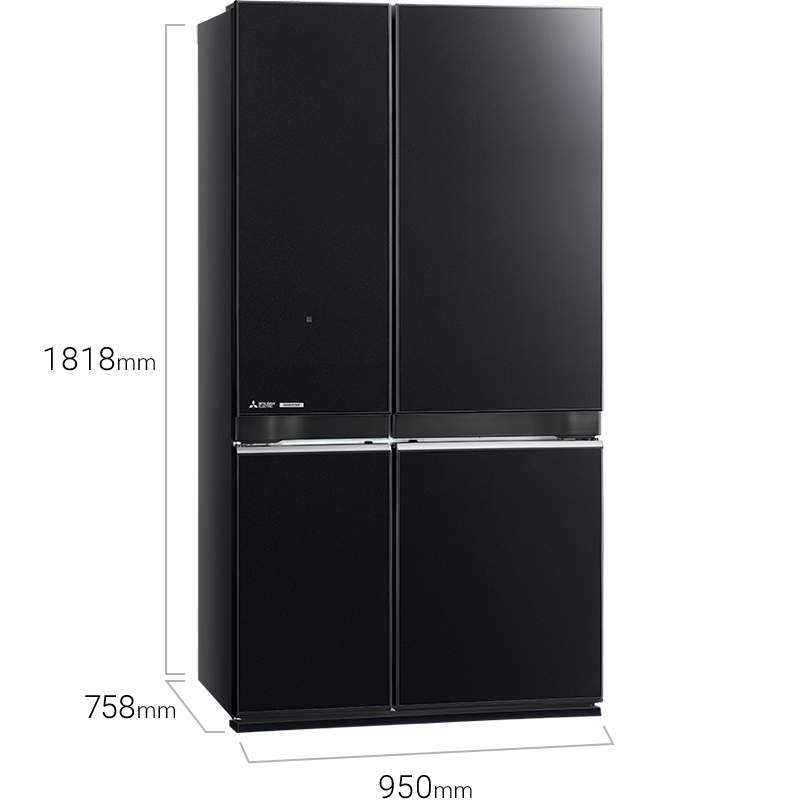 Tủ lạnh Mitsubishi Electric Inverter 580 lít MR-LA72ER-GBK-V