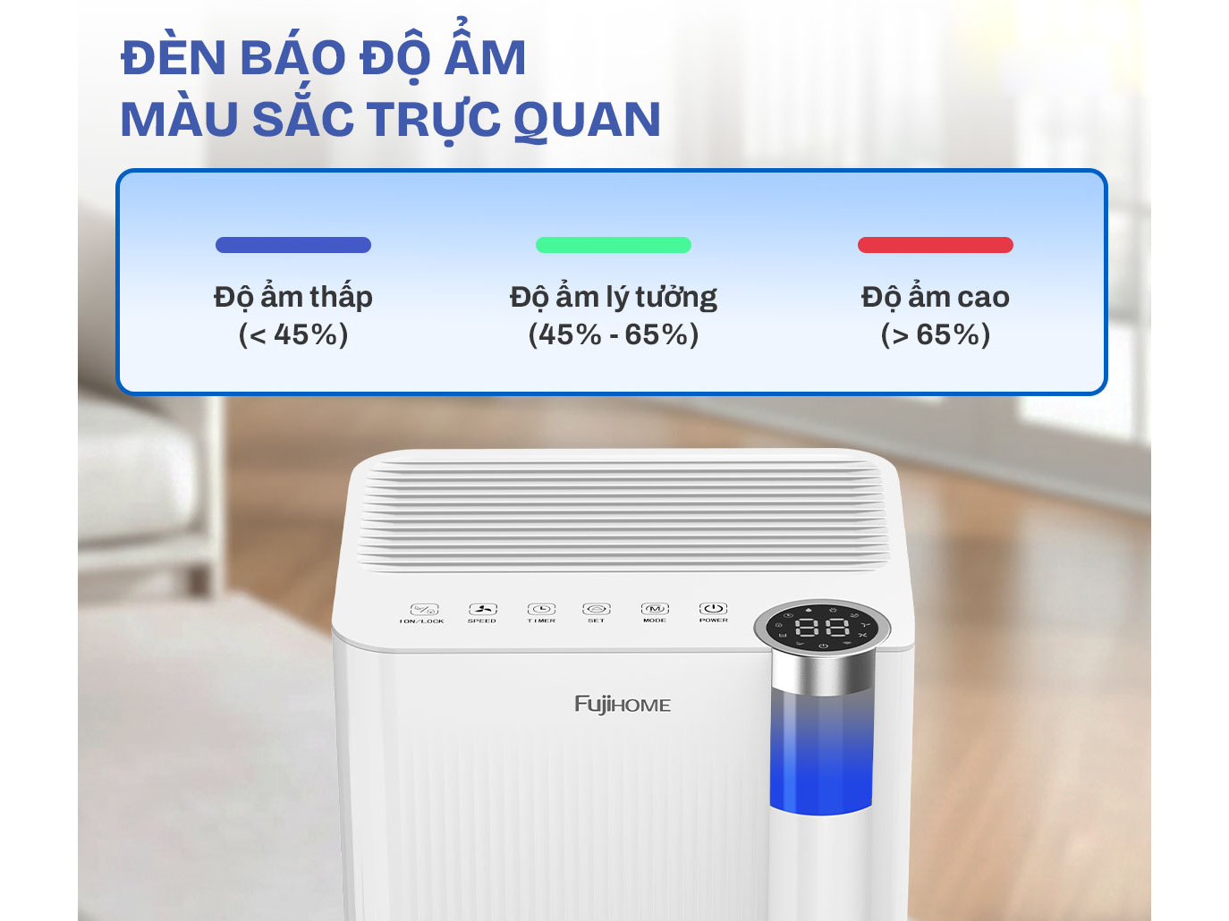 MÁY HÚT ẨM FUJIHOME DH10