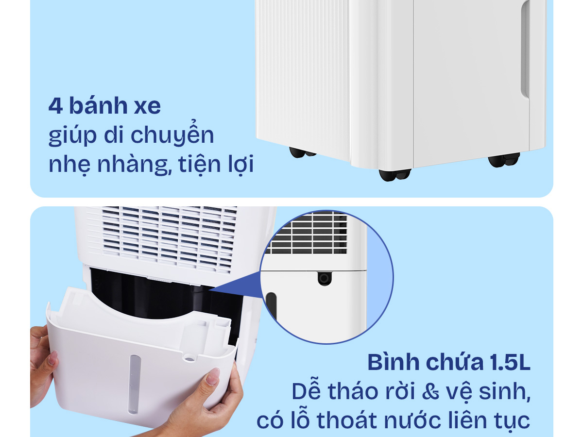MÁY HÚT ẨM FUJIHOME DH10
