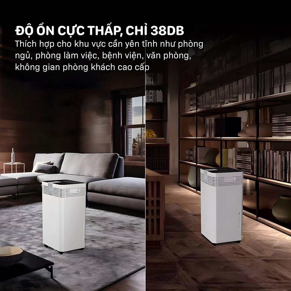 MÁY HÚT ẨM FUJIHOME DH60W-HEPA