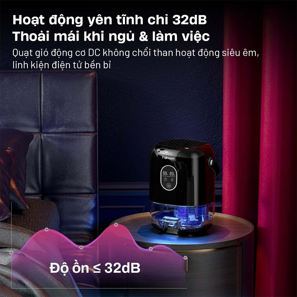MÁY HÚT ẨM FUJIHOME DHP035-MINI