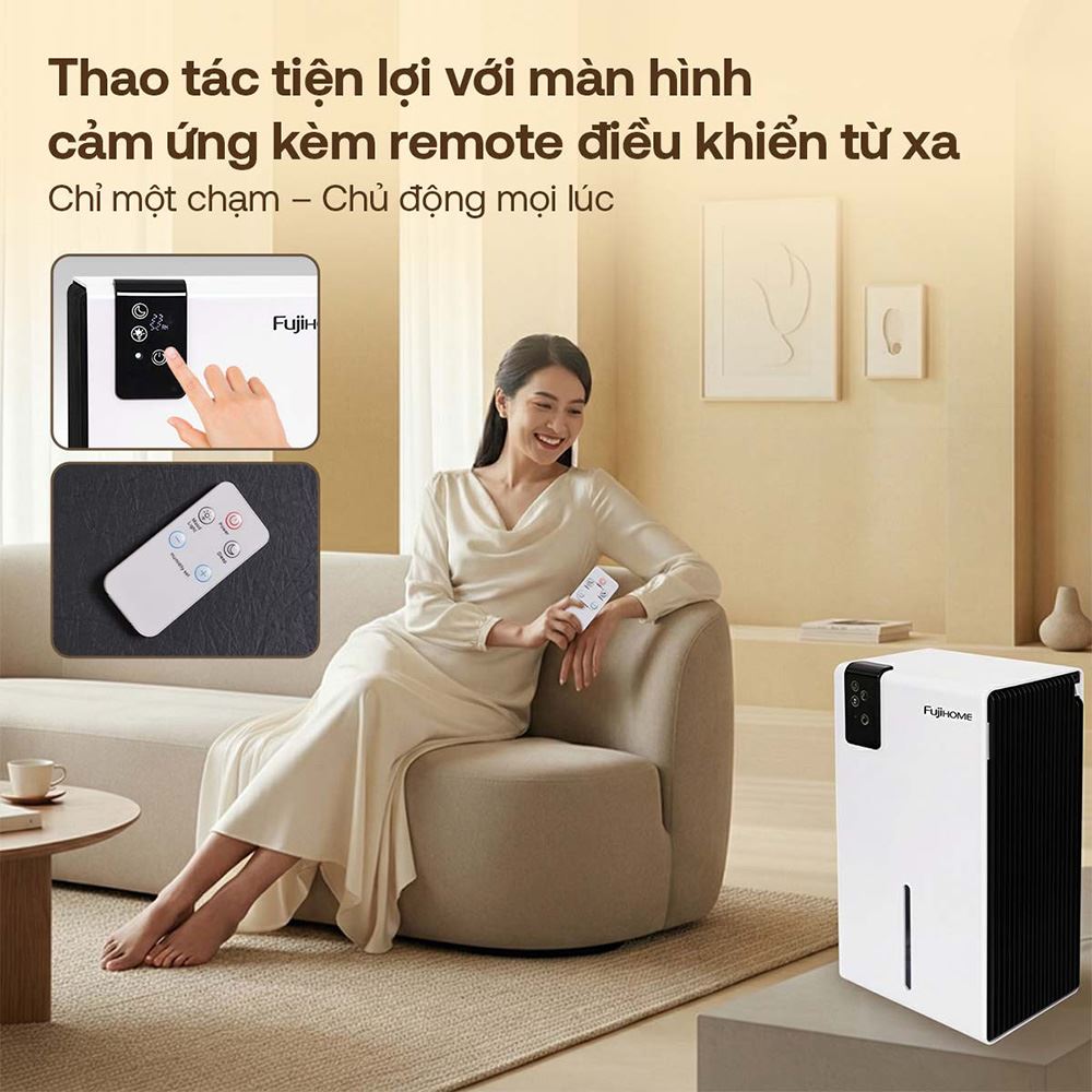 Máy hút ẩm FUJIHOME DHP23-MINI