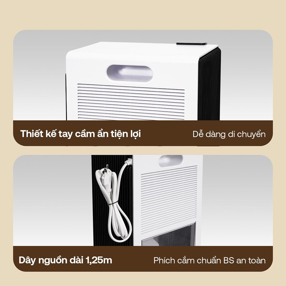Máy hút ẩm FUJIHOME DHP23-MINI