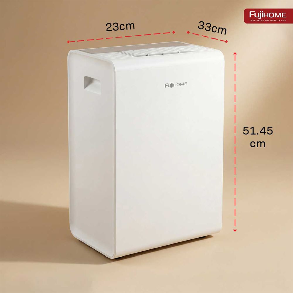 Máy hút ẩm kết hợp lọc không khí FUJIHOME DH14W-HEPA