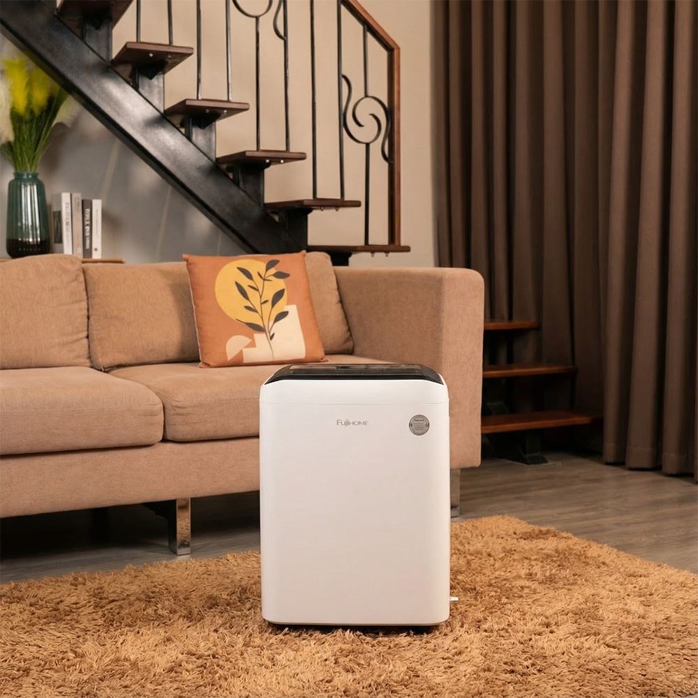 MÁY HÚT ẨM KẾT HỢP LỌC KHÔNG KHÍ FUJIHOME DH35W-HEPA