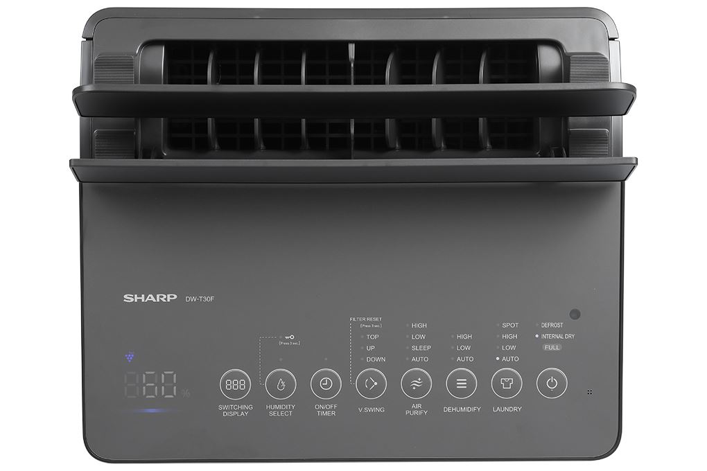 Máy hút ẩm kết hợp lọc không khí Sharp DW-T30FV-H