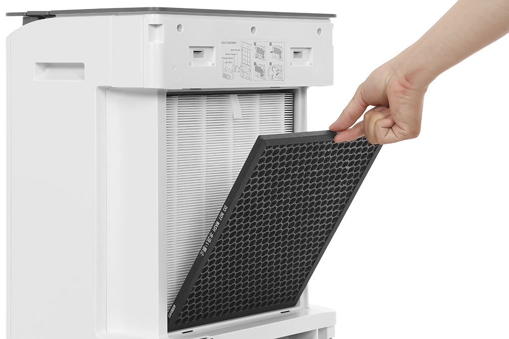 Máy hút ẩm kết hợp lọc không khí Sharp DW-T30FV-W