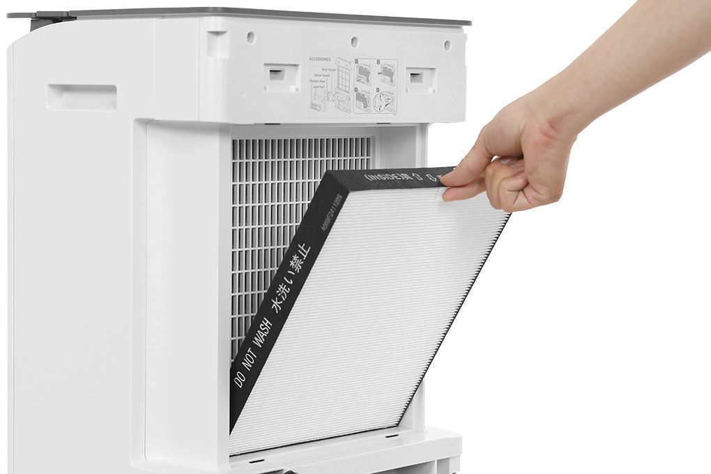 Máy hút ẩm kết hợp lọc không khí Sharp DW-T30FV-W