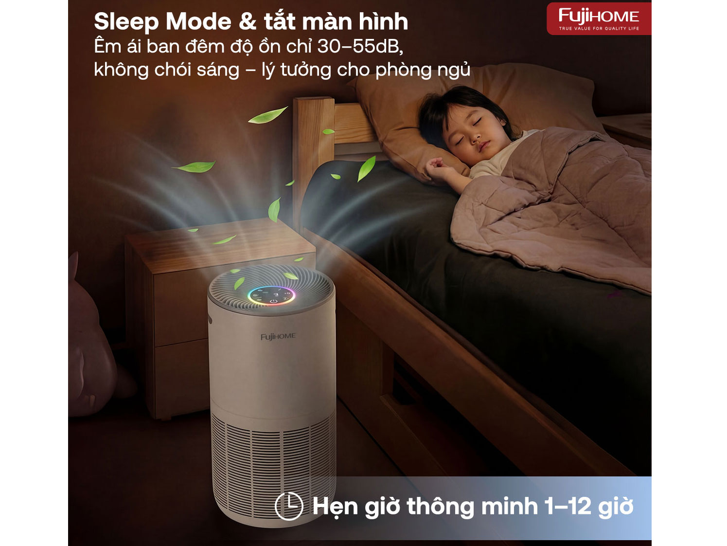 MÁY LỌC KHÔNG KHÍ FUJIHOME AP5Grand