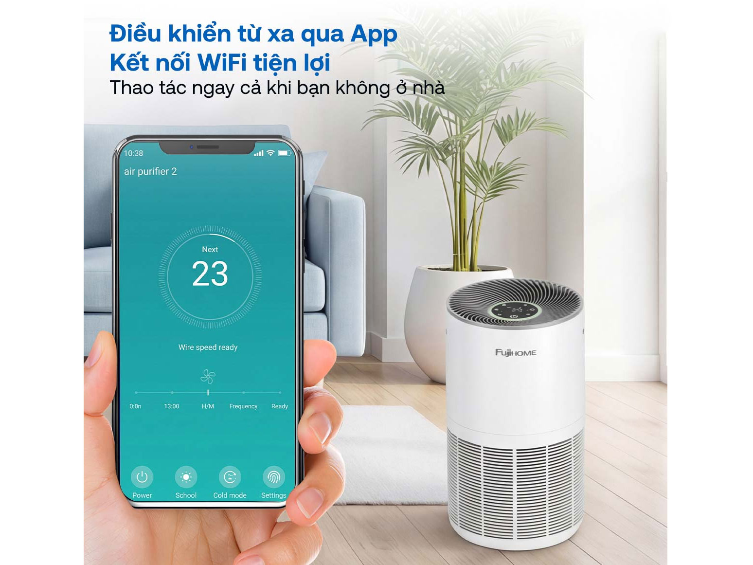 MÁY LỌC KHÔNG KHÍ FUJIHOME AP5Grand