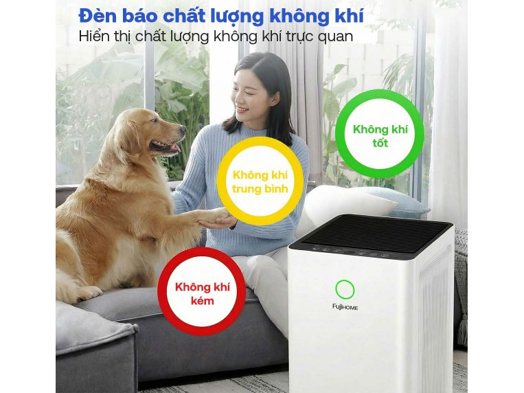 MÁY LỌC KHÔNG KHÍ FUJIHOME AP5Pro