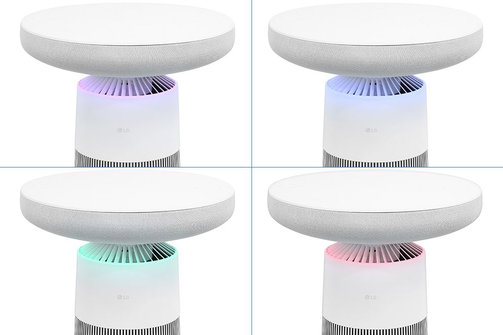 Máy lọc không khí kết hợp Loa LG PuriCare Aero Speaker AS20GSHU0 46W