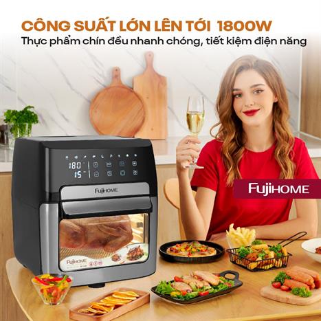 Nồi chiên không dầu FUJIHOME 12 lít A12DB
