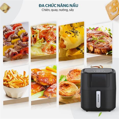 Nồi chiên không dầu Sunhouse 9 lít SHD4082