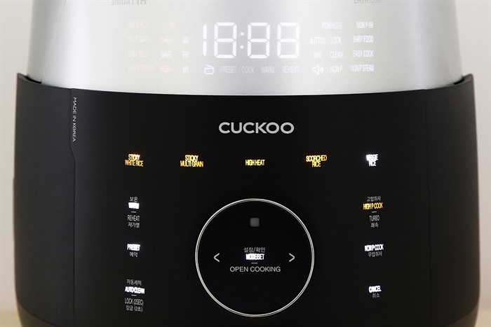 Nồi cơm áp suất cao tần Cuckoo 1.08 lít CRP-LHTR0609F