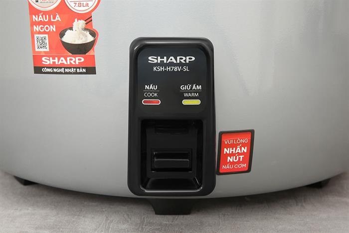 Nồi cơm nắp rời Sharp 9.0 lít KSH-H90V-SL