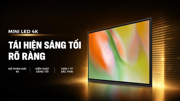 Smart Tivi Mini LED Samsung AI 4K 75 inch UA75M80HA