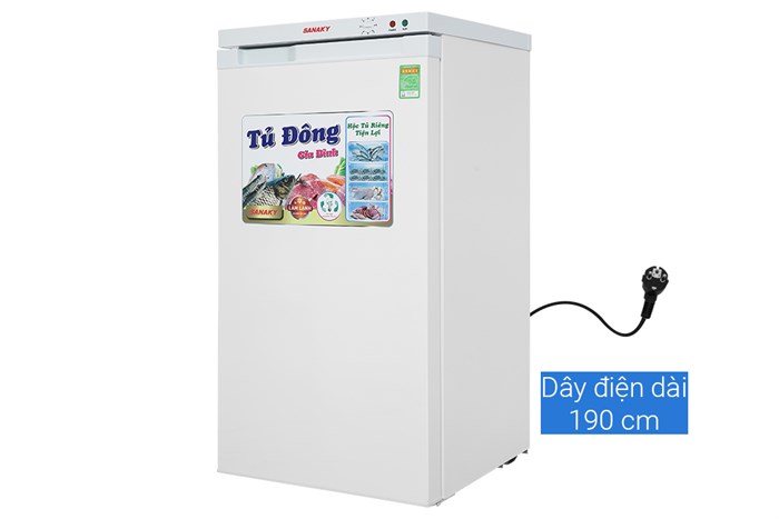 Tủ đông Sanaky 118 lít TD.VH160VD