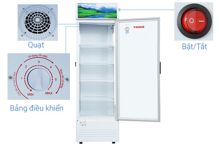 Tủ mát Sanaky Inverter 400 lít VH-4089K3